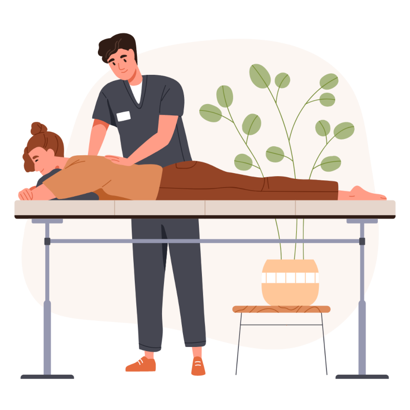 Druckmassage Physiotherapie Triggerpunkttherapie Druckmassage Physiotherapie Triggerpunkttherapie